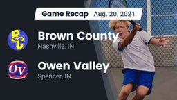 Recap: Brown County  vs. Owen Valley  2021
