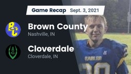 Recap: Brown County  vs. Cloverdale  2021
