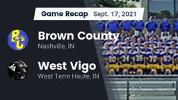 Recap: Brown County  vs. West Vigo  2021