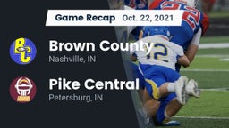 Recap: Brown County  vs. Pike Central  2021
