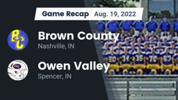 Recap: Brown County  vs. Owen Valley  2022