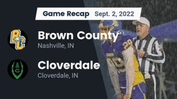 Recap: Brown County  vs. Cloverdale  2022