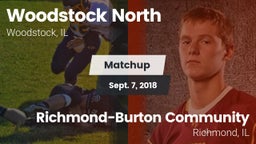 Matchup: Woodstock North vs. Richmond-Burton Community  2018