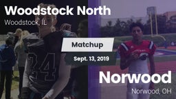 Matchup: Woodstock North vs. Norwood  2019