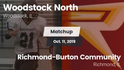 Matchup: Woodstock North vs. Richmond-Burton Community  2019
