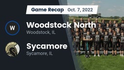 Recap: Woodstock North  vs. Sycamore  2022