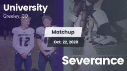 Matchup: University High vs. Severance 2020