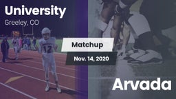 Matchup: University High vs. Arvada 2020