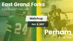 Matchup: East Grand Forks vs. Perham  2017