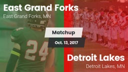 Matchup: East Grand Forks vs. Detroit Lakes  2017