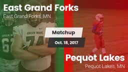 Matchup: East Grand Forks vs. Pequot Lakes  2017