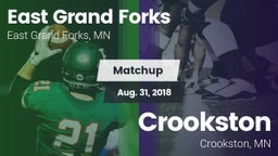 Matchup: East Grand Forks vs. Crookston  2018