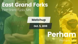 Matchup: East Grand Forks vs. Perham  2018