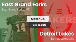 Matchup: East Grand Forks vs. Detroit Lakes  2018