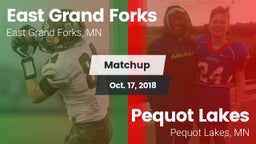 Matchup: East Grand Forks vs. Pequot Lakes  2018