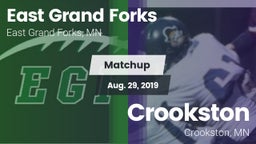 Matchup: East Grand Forks vs. Crookston  2019