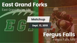 Matchup: East Grand Forks vs. Fergus Falls  2019