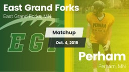 Matchup: East Grand Forks vs. Perham  2019