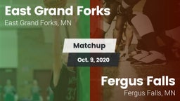 Matchup: East Grand Forks vs. Fergus Falls  2020