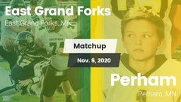 Matchup: East Grand Forks vs. Perham  2020