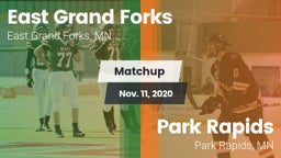 Matchup: East Grand Forks vs. Park Rapids  2020