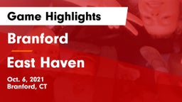 Branford  vs East Haven  Game Highlights - Oct. 6, 2021