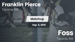 Matchup: Franklin Pierce vs. Foss  2016