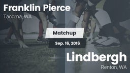 Matchup: Franklin Pierce vs. Lindbergh  2016