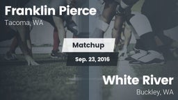 Matchup: Franklin Pierce vs. White River  2016