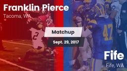 Matchup: Franklin Pierce vs. Fife  2017