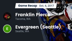 Recap: Franklin Pierce  vs. Evergreen  (Seattle) 2017