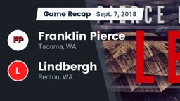 Recap: Franklin Pierce  vs. Lindbergh  2018
