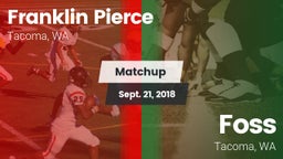 Matchup: Franklin Pierce vs. Foss  2018