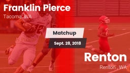 Matchup: Franklin Pierce vs. Renton   2018