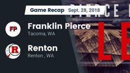 Recap: Franklin Pierce  vs. Renton   2018