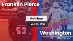 Matchup: Franklin Pierce vs. Washington  2018