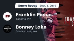Recap: Franklin Pierce  vs. Bonney Lake  2019