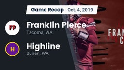 Recap: Franklin Pierce  vs. Highline  2019
