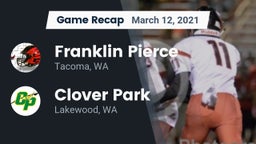 Recap: Franklin Pierce  vs. Clover Park  2021
