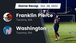 Recap: Franklin Pierce  vs. Washington  2022