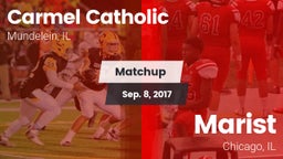 Matchup: Carmel  vs. Marist  2017