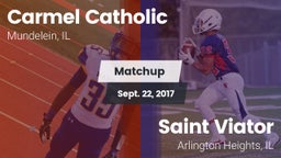 Matchup: Carmel  vs. Saint Viator  2017