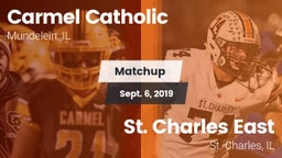 Matchup: Carmel  vs. St. Charles East  2019