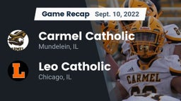 Recap: Carmel Catholic  vs. Leo Catholic  2022