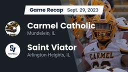 Recap: Carmel Catholic  vs. Saint Viator  2023