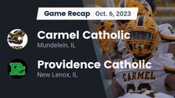 Recap: Carmel Catholic  vs. Providence Catholic  2023