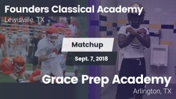 Matchup: Founders Classical A vs. Grace Prep Academy 2018