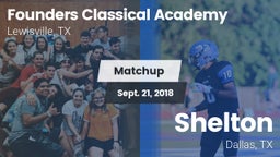 Matchup: Founders Classical A vs. Shelton  2018