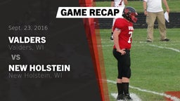 Recap: Valders  vs. New Holstein  2016