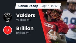 Recap: Valders  vs. Brillion  2017